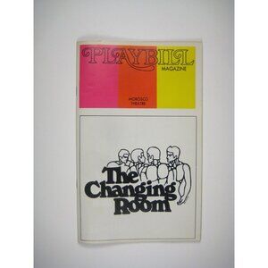 The Changing Room Vintage 1973 Playbill Morosco Theatre John Lithgow Storey